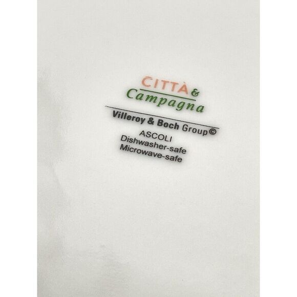 Villeroy & Boch Citta & Campagna Ascoli Large 10” Vegetable Serving Bowl - Picture 6 of 6